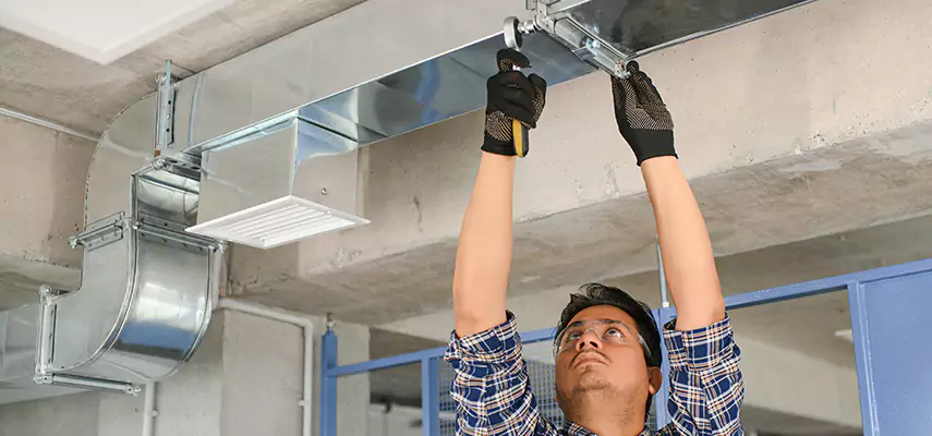 New Construction Duct Installation Key Biscayne